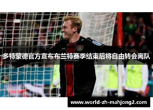 多特蒙德官方宣布布兰特赛季结束后将自由转会离队